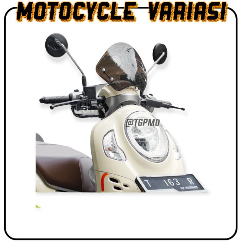 windshield / visor honda SCOOPY GENIO FINO [COD]