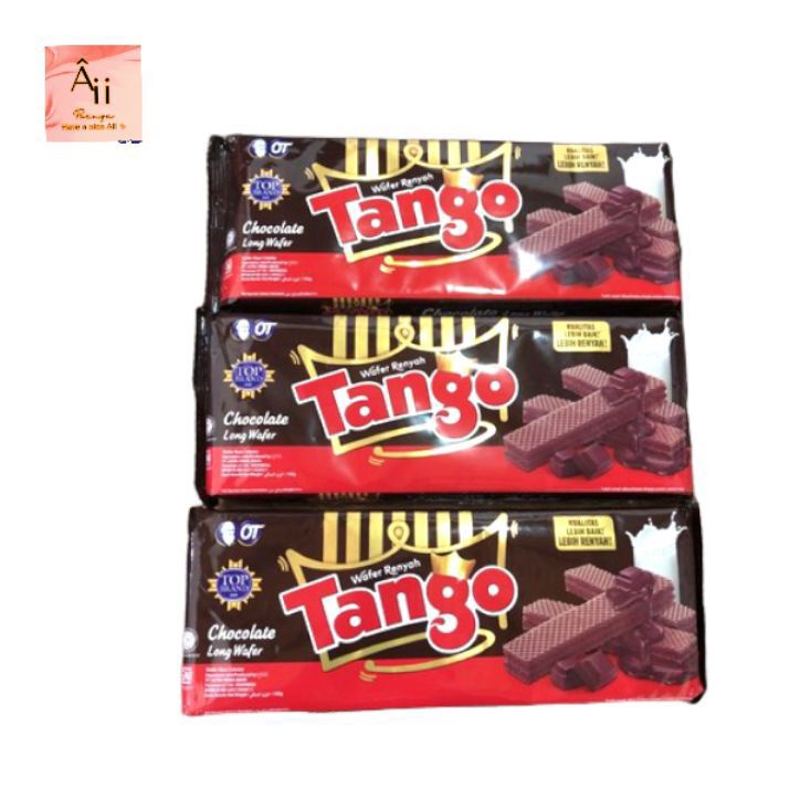 

1pcs wafer tango 5000 rasa coklat wafer snack cocok untuk hajatan