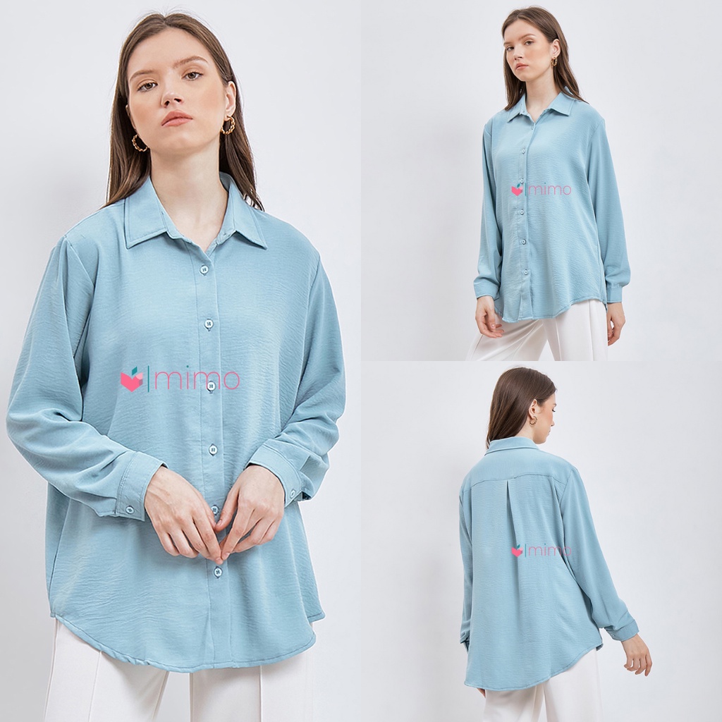 Crinkle Kemeja Oversized