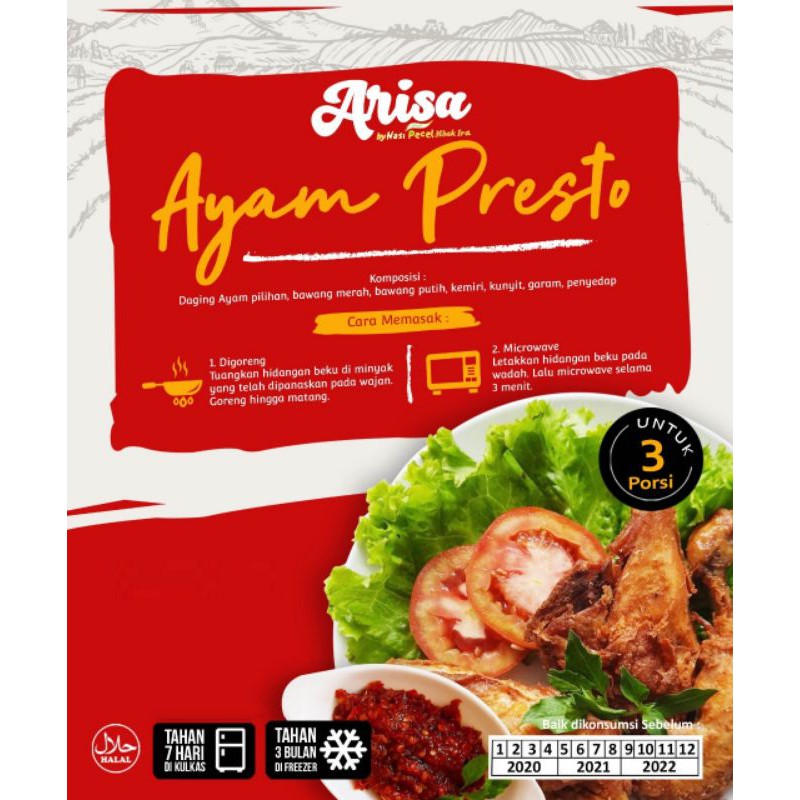 

Ayam Presto Frozen Arisa