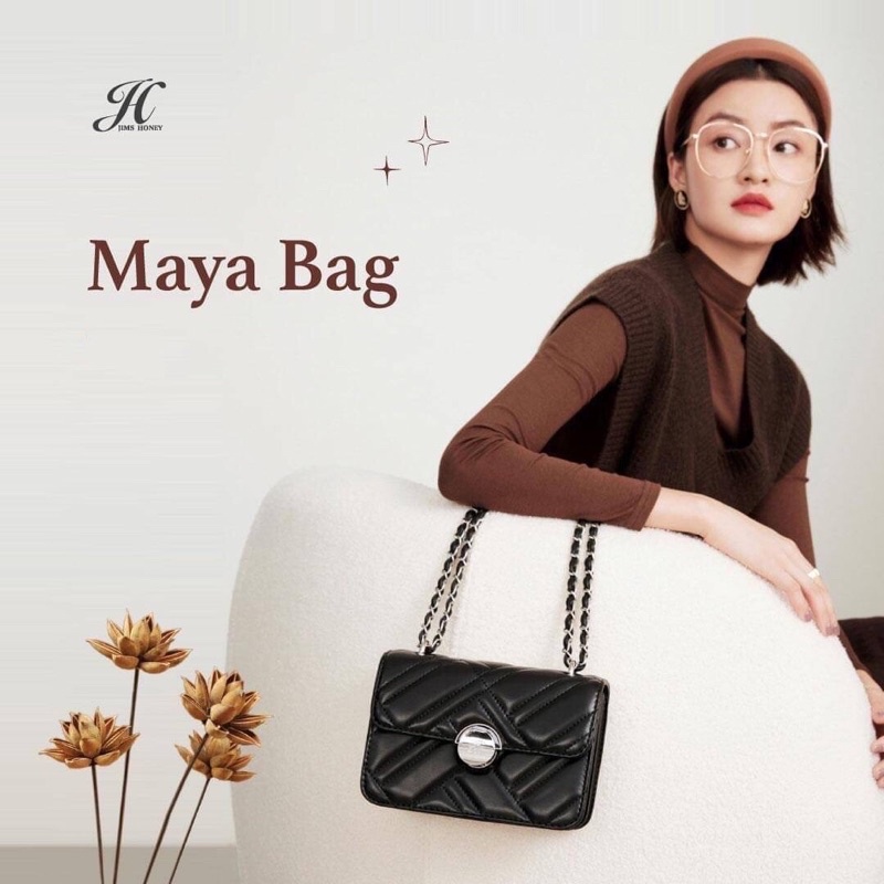 Maya Bag by Jims Honey [COD] tas selempang/ sling bag/ tas slempang/ tas wanita/ tas cewek/ tas mura