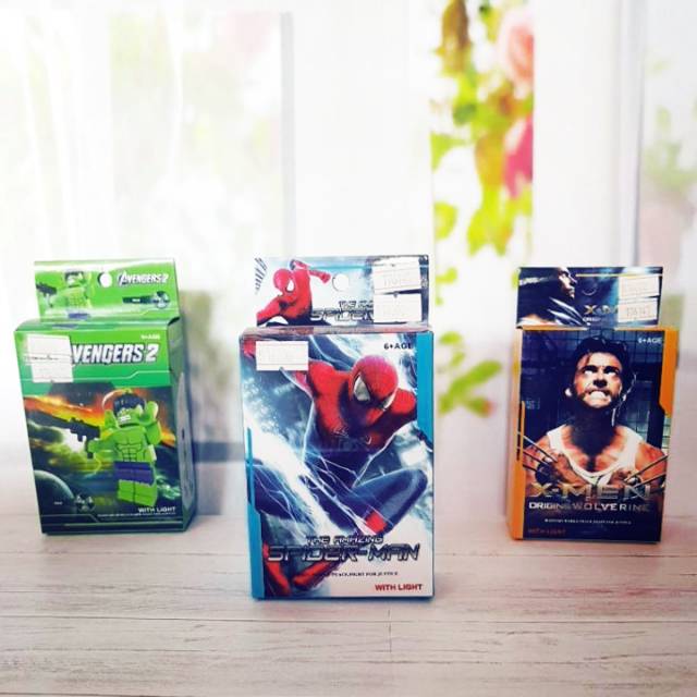 Mainan anak lego Avengers