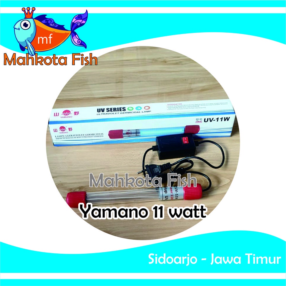 Lampu UV 11 WATT | Lampu Ultraviolet | UV Lamp | Lampu Ultra Violet (GRATIS Buble dan Kardus)