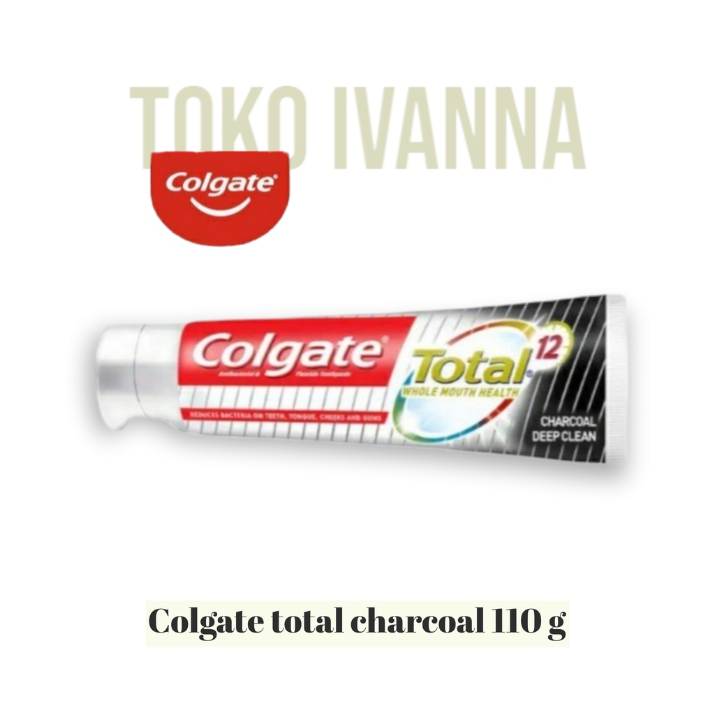 Colgate Total Charcoal Paste Toothpaste Pasta Gigi 110gr