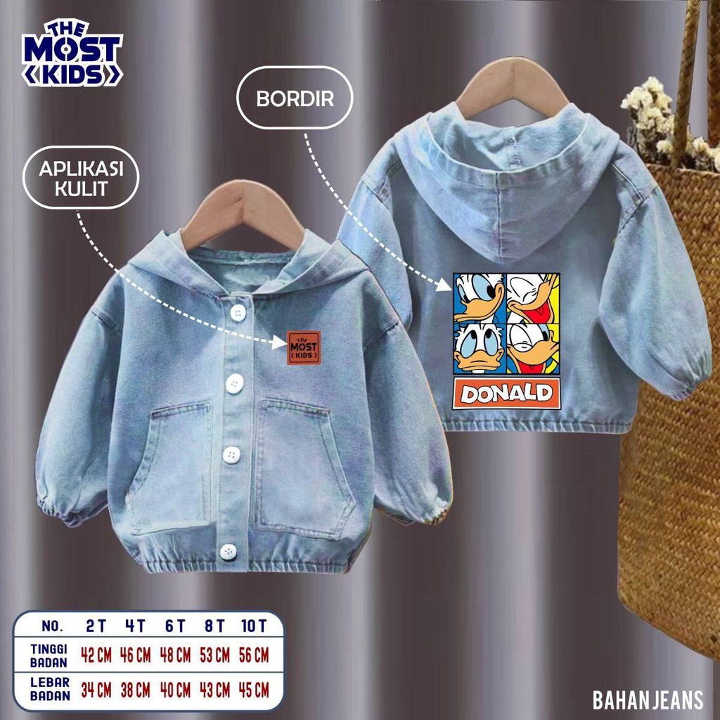 Hoodie Jeans Jacket Mostkids