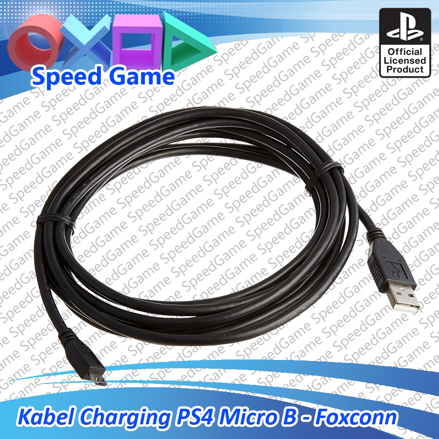 Kabel Cable USB Cable Stik Stick Cas Charging Charge Charger Stik Stick PS 4 PS4 Ori Original Elite Foxxcon