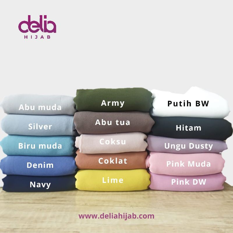 PASHMINA CERUTY BABYDOLL BY DELIA HIJAB