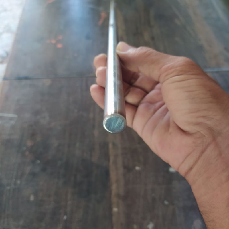 AS STAINLESS 12 MM HARGA PER 10 CM ROUND BAR/AS SHAFT
