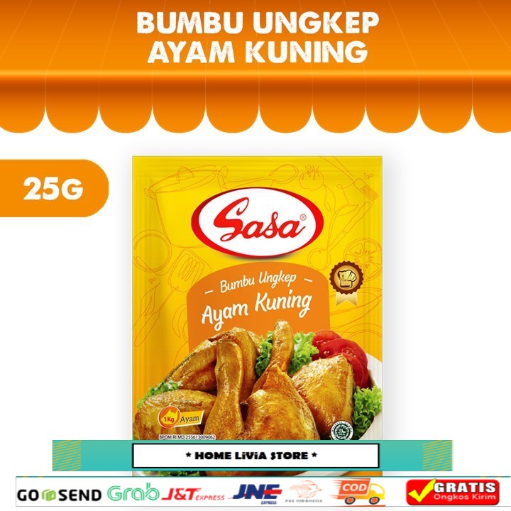 

Sasa Bumbu Ayam Kuning 25 gr