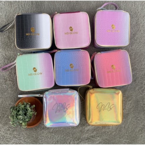 

Box Makeup Gift MS Glow Hologram dan Croco
