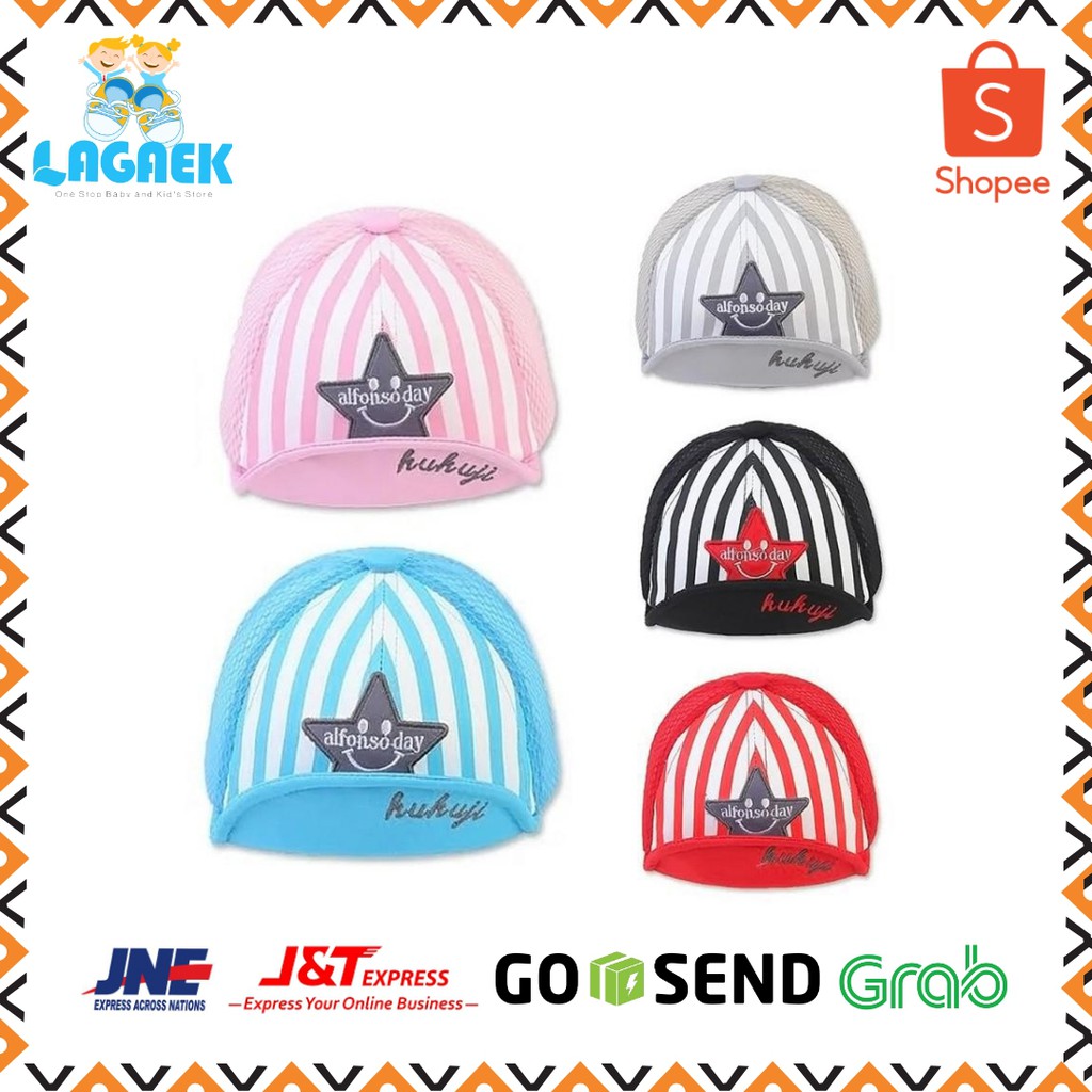 Topi Baseball Anak Balita Laki laki Perempuan IMPORT Motif Polos Animal Import Musim Panas - Topi Anak IMPORT Motif Bintang Usia 1 - 4 Tahun Topi Anak Baseball PINK - Topi Bayi dan Anak SALE