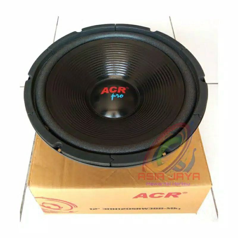 Speaker ACR PRO 12 Inch 160watt Woofer 30H12SRW38B ORIGINAL ACR