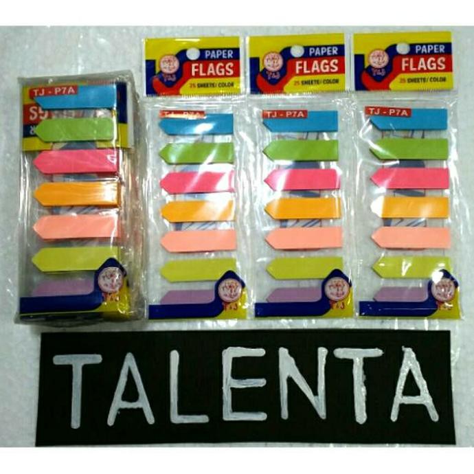 

Promo Kertas Sticky Label Panah 7 Warna Tj P7A Promo Kode 595