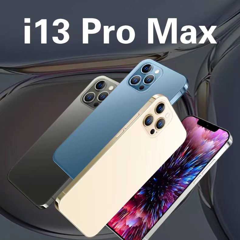 【2023 Produk Baru hp 】 Ponsel  Pintar Baru i13 pro max Android 10.0 Layar HD 7,5 inci 4G/5G HP Sidik Jari Membuka Handphone Android Free Aksesoris