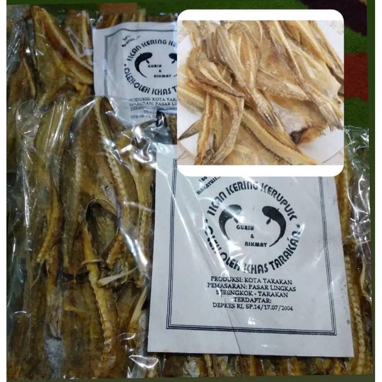 IKAN ASIN TIPIS KHAS TARAKAN 100 GRAM