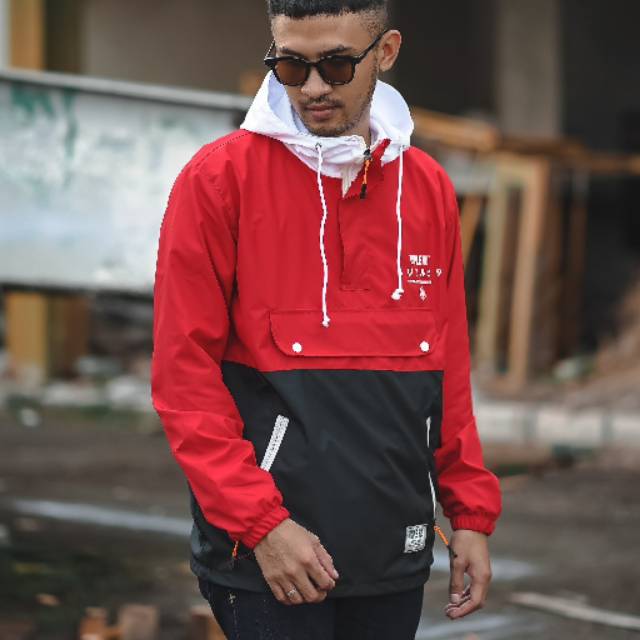 JAKET MERAH PUTIH TRIPELHIZI