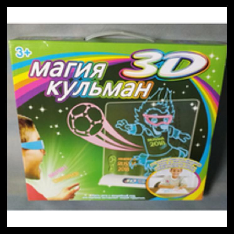 

Flash Sale Buku Gambar Ajaib Magic Drawing Board Papan Tulis Menulis Ajaib 3D - Footoball