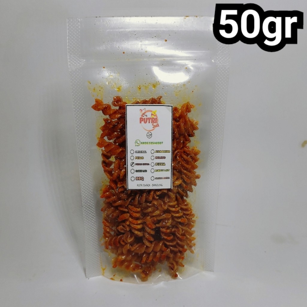 

Makaroni Spiral / Uril 50gr Kemasan Standing Pouch