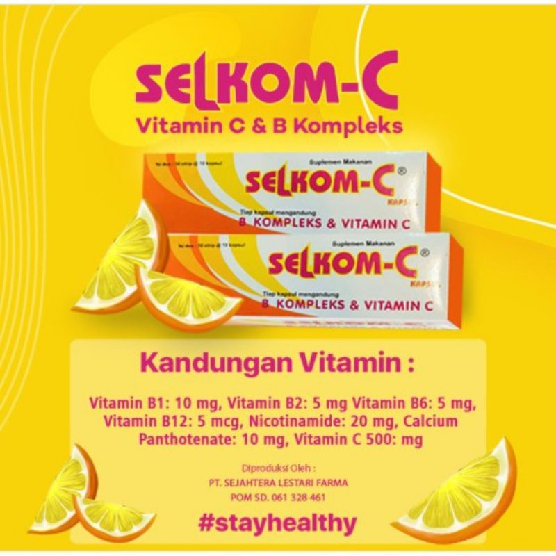 Selkom C vitamin C strip