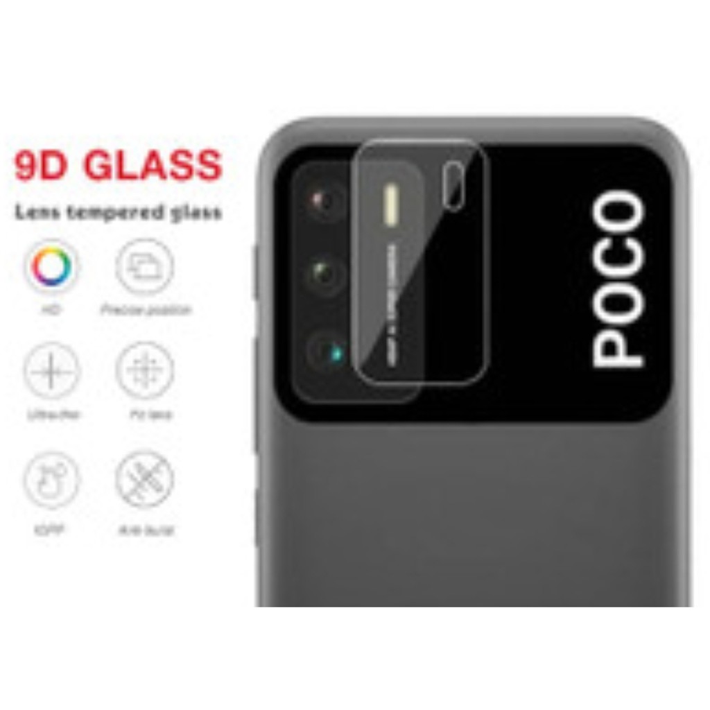 PROMO TEMPERED GLASS KAMERA POCO M3 ANTI GORES KAMERA BELAKANG