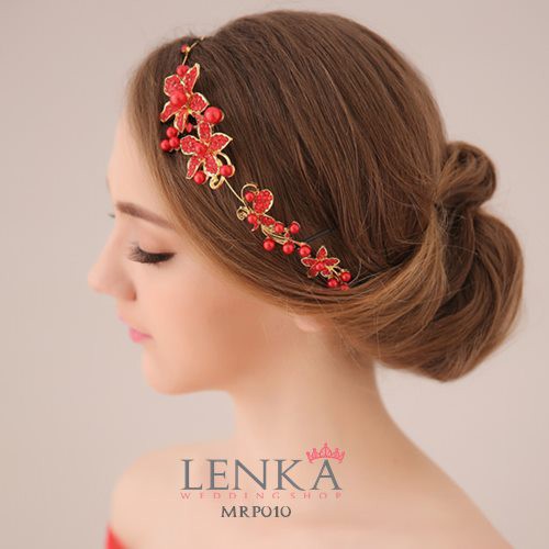 [TOKO TERPERCAYA] AKSESORIS PENGANTIN PESTA TIARA BRIDESMAID BRIDAL WEDDING MRP010