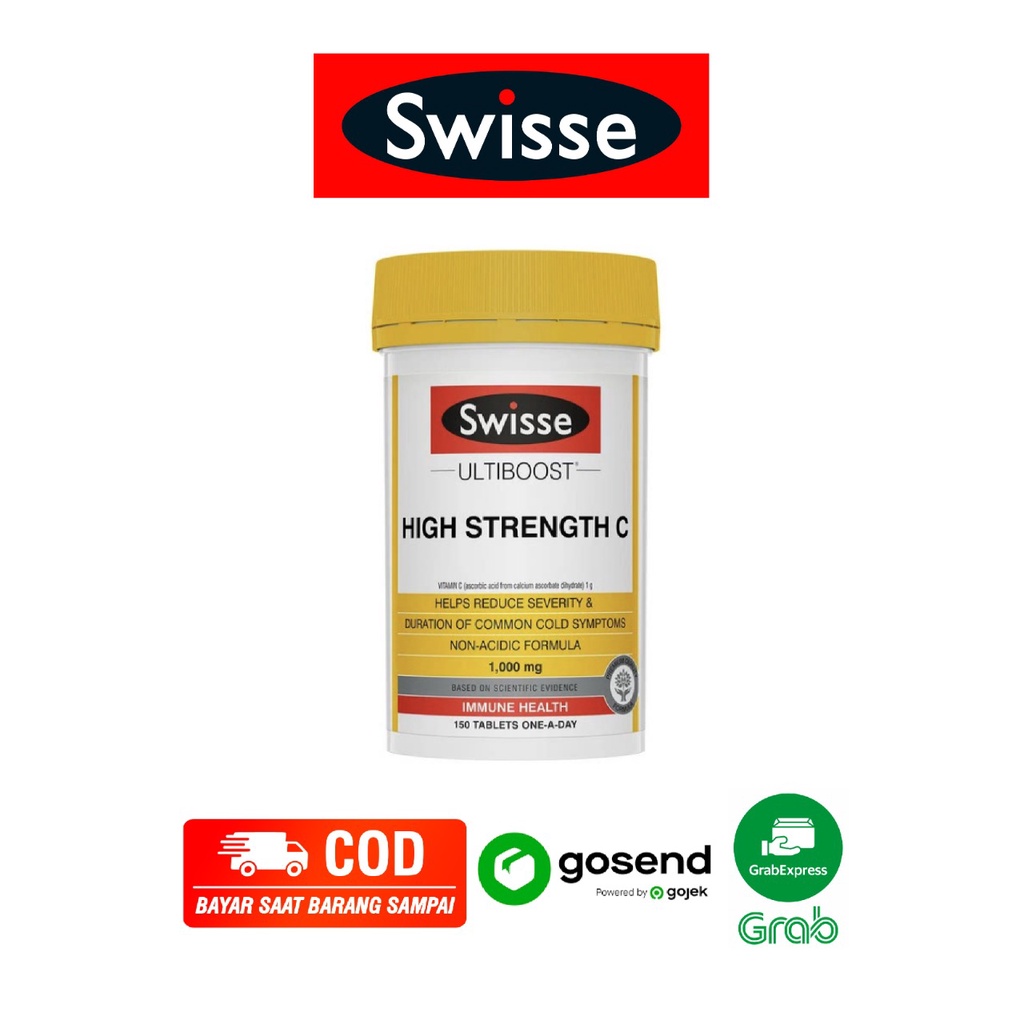 Swisse Ultiboost High Strength C 1000mg isi 150 Tablets