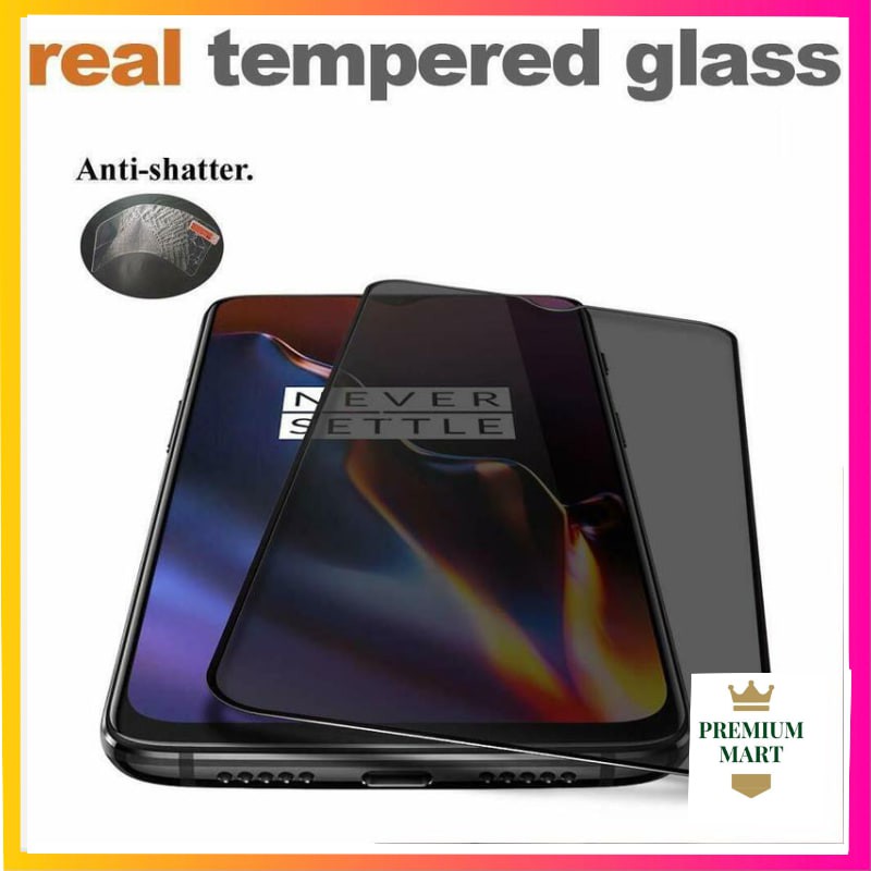 Anti Spy Tempered Glass Realme C1, C2, 2 Premium Quality  [PM]