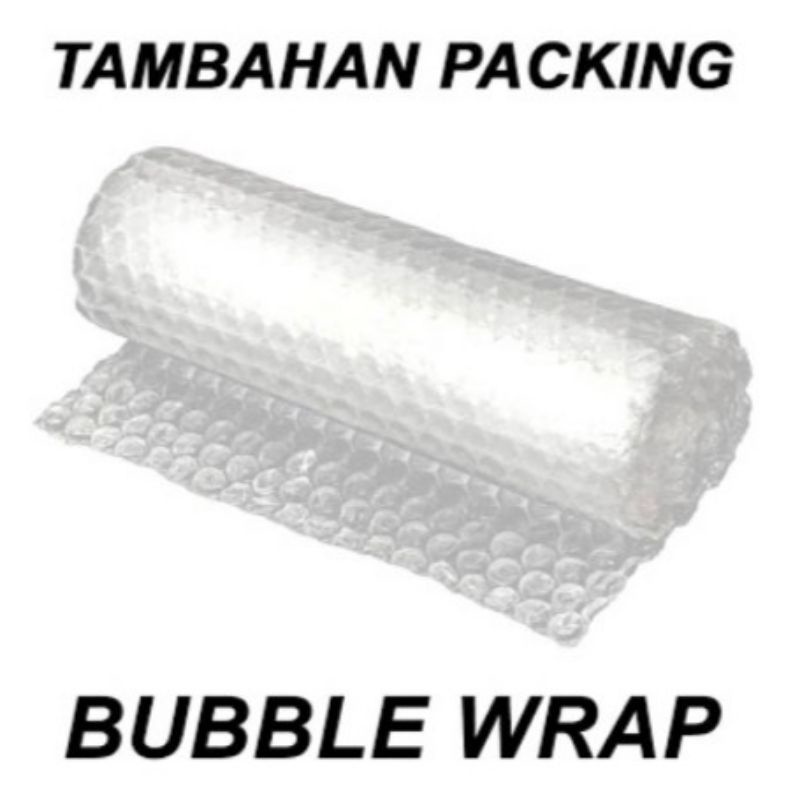 

tambahan packing bubble wrap / bubble warp