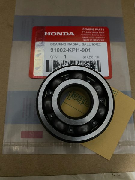 Bearing Lahar 63/22 Honda Krek Kruk As Bandul Karisma Supra X 125 Lama Asli Original
