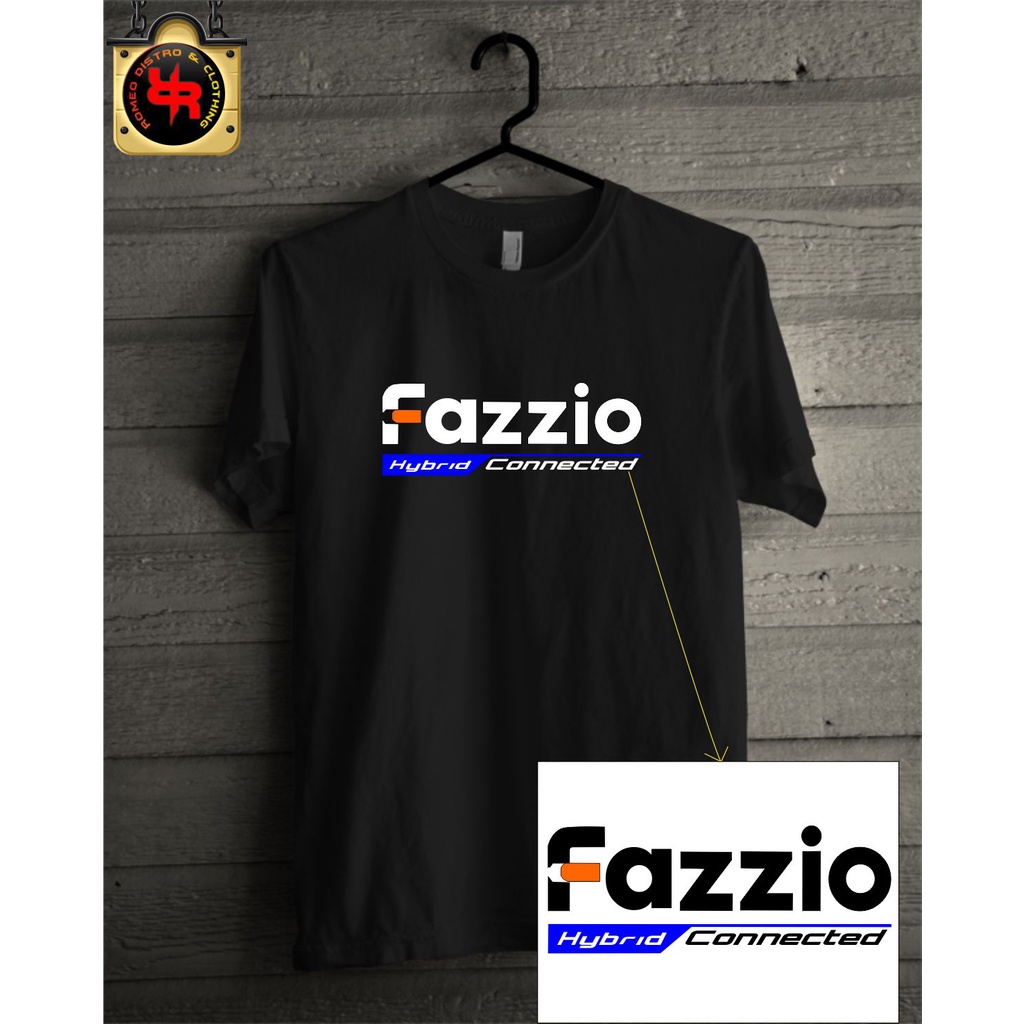 Kaos Baju Yamaha Fazzio Pria Wanita