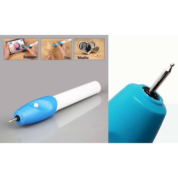 Alat Ukir Nama Grafir Electric Portable EGV Whiz Engrave It Pen Serbaguna