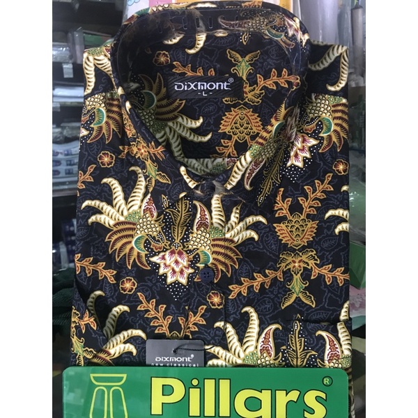 original kemeja pendek batik Dixmont L