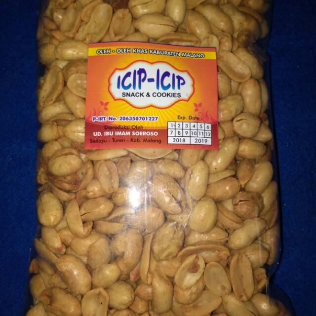 Kacang bali merk icip-icip 300 g