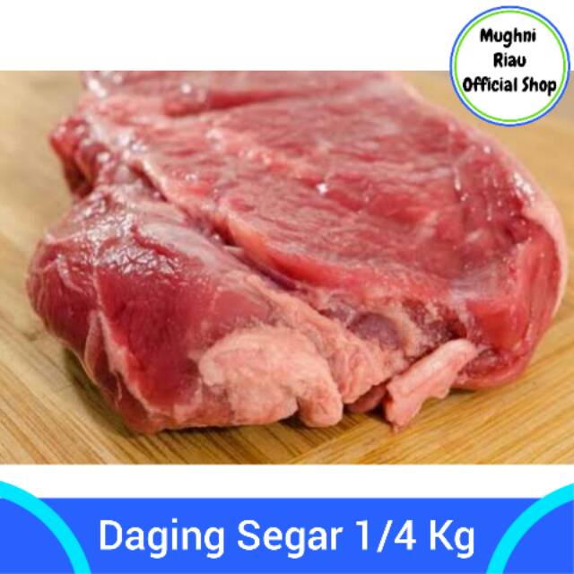 

Daging Sapi Segar 250 gr - Kurang Lebih