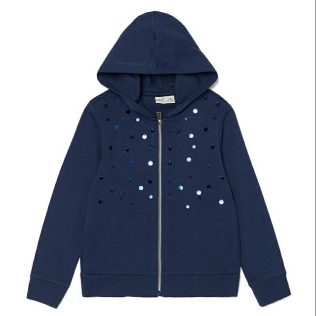 Jaket Hoodie Anak Perempuan OVS Branded Murah
