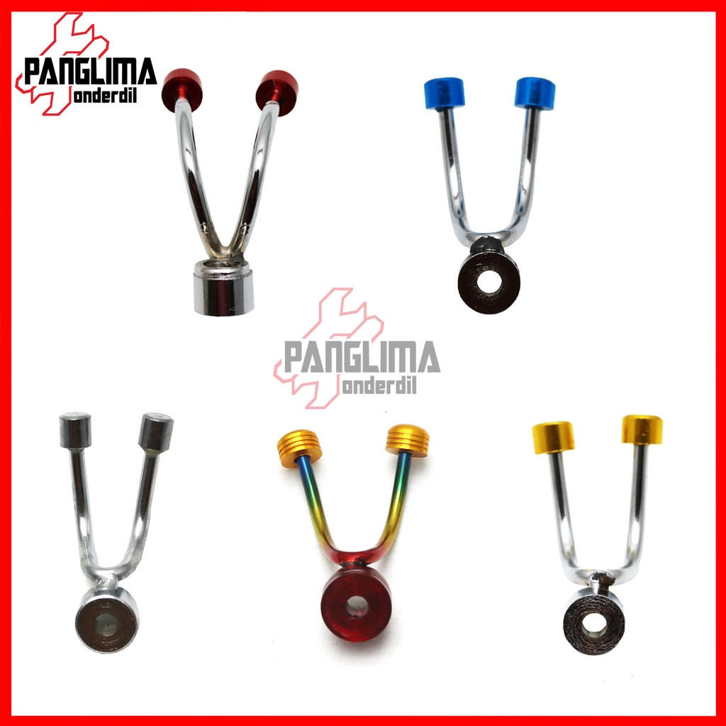 Gantungan Barang Playboy Universal Biru-Emas-Merah-Chrome-Pelangi-Silver Pengait-Kait Barang Model Play Boy