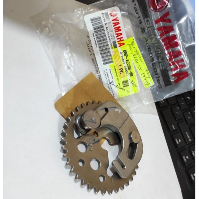 GEAR GIR GIGI SENTRIK NEW AEROX ASLI ORIGINAL YAMAHA BBP E2280 10