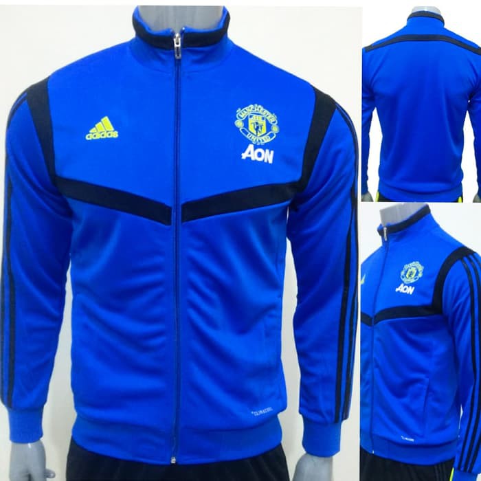 PROMO jaket tracksuit climalite manchester. united 2019 go