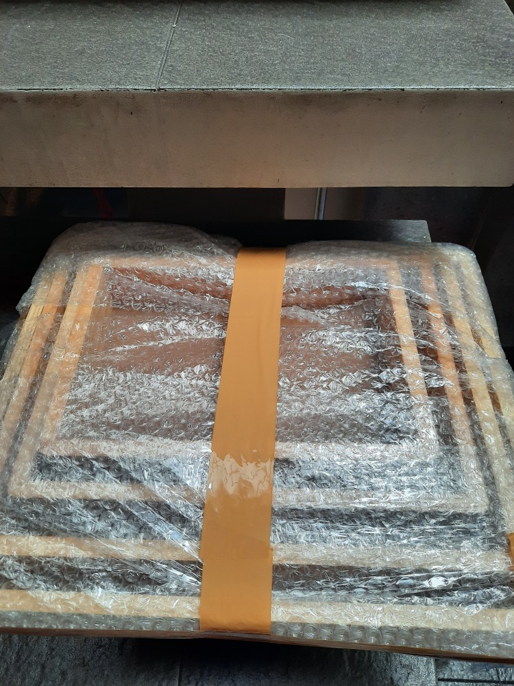 Kotak Hantaran Seserahan Mahar Kayu Rustic 1 Set Isi 4 Natural