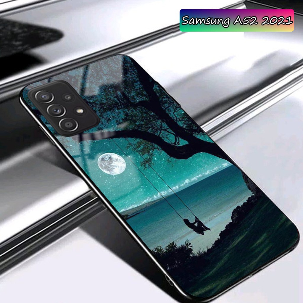 [SC142] Softcase Glass Kaca Samsung A52 2021 - Case Hp Samsung A52 2021 - Casing Samsung A52 2021