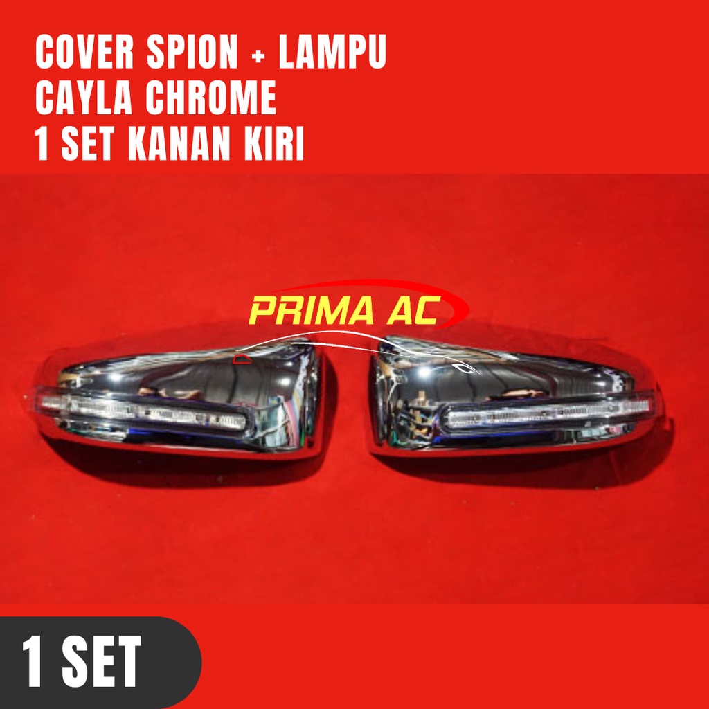 PROMO CUCI GUDANG COVER SPION LAMPU SEIN CALYA SIGRA CHROME KROM AKSESORIS CALYA SIGRA