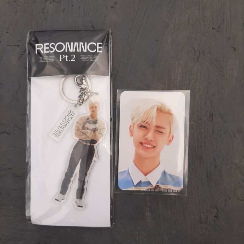 jaemin nct2020 resonance acrylic keyring + photocard