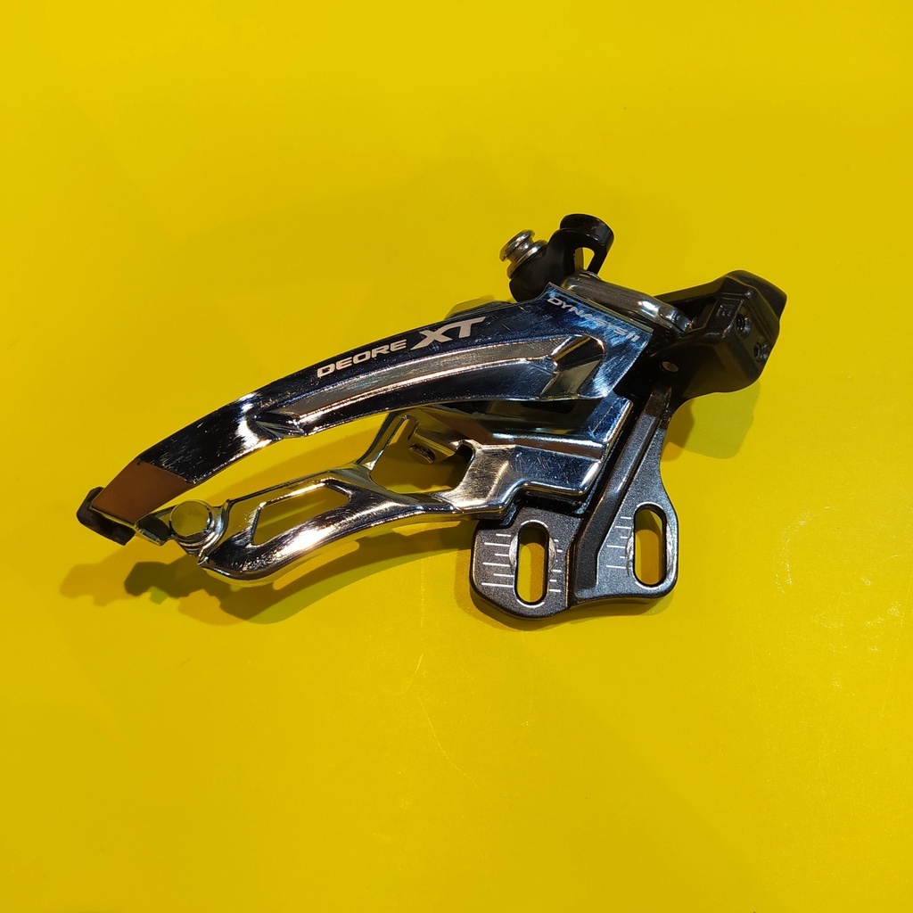 FD Shimano Deore XT M8000 3 x 11 Speed Side Swing Original Shimano