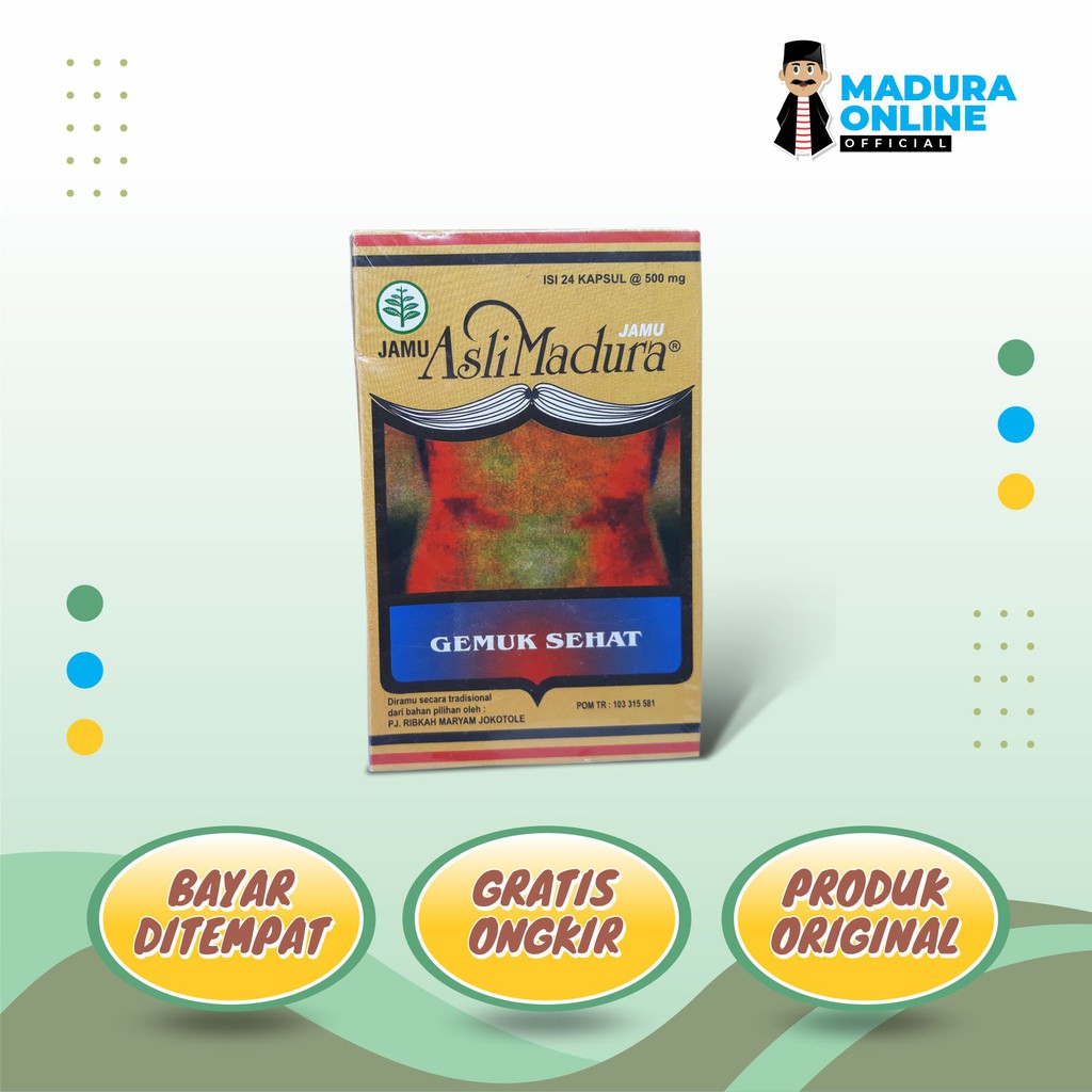 

WOWW LEBIH HEMAT !!!! 10 pcs dus gemuk sehat kapsul original madura