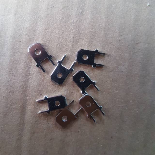 10PCS SKUN Male PCB 6,3mm - Sekun PCB 6,3mm