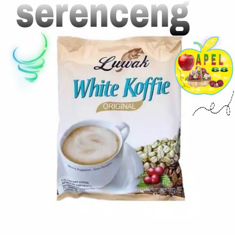 

kopi luwak white coffee isi 10 sachet