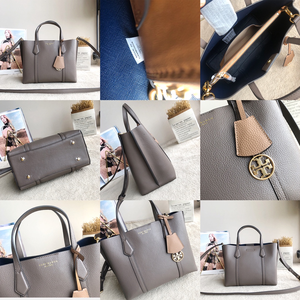 (grab) Ori TB 81928 PERRY  Cowhide material  Small size 24 cm  Lady's shoulder bag crossbody bag