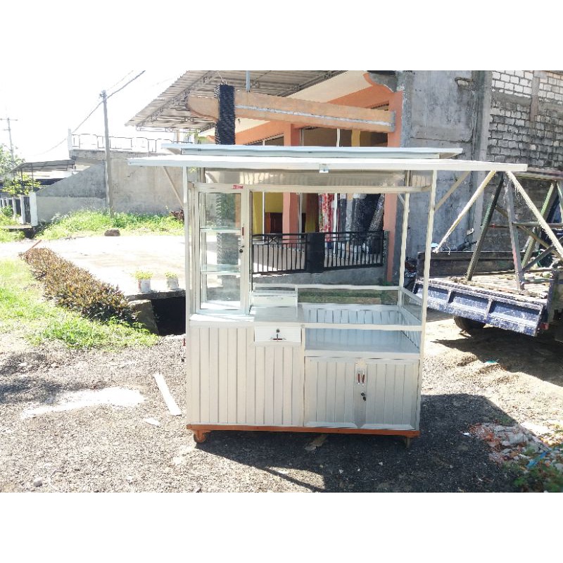 Rombong Aluminium 150x60x190cm, Luas Kokoh Murah Berkualitas Istimewa By CV. RAJAKARYA 2