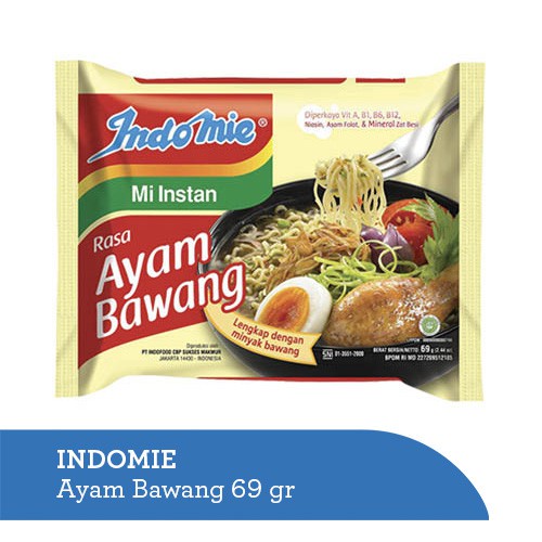 

Indomie Ayam Bawang 69 gr