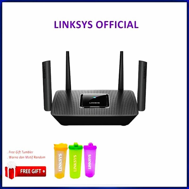 Linksys MR8300 Mesh WiFi Router AC2200 MU-MIMO MR-8300 MR 8300 AC 2200 - Hitam MURAH